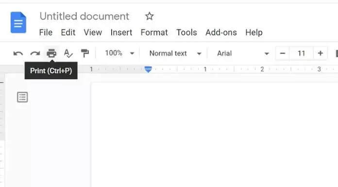 How to Print From Google Docs