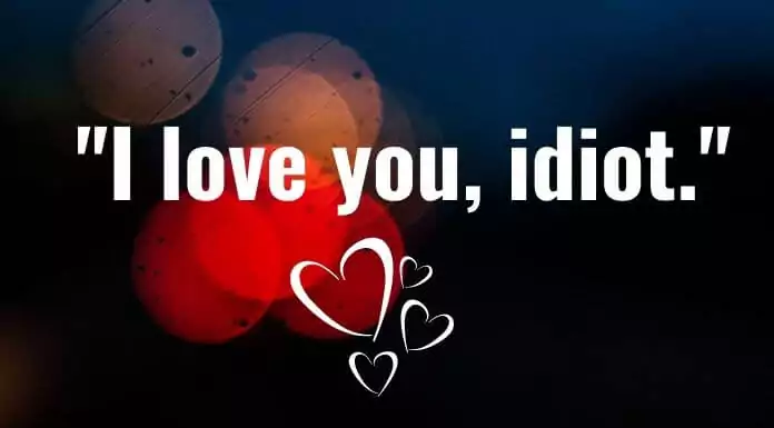 I love you idiot. — Gilmore Girls