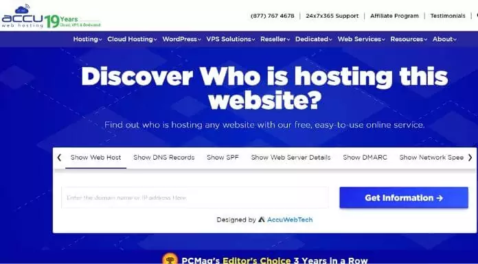 Accu web hosting tool