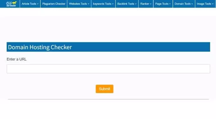 SEO WAGON Domain Hosting Checker